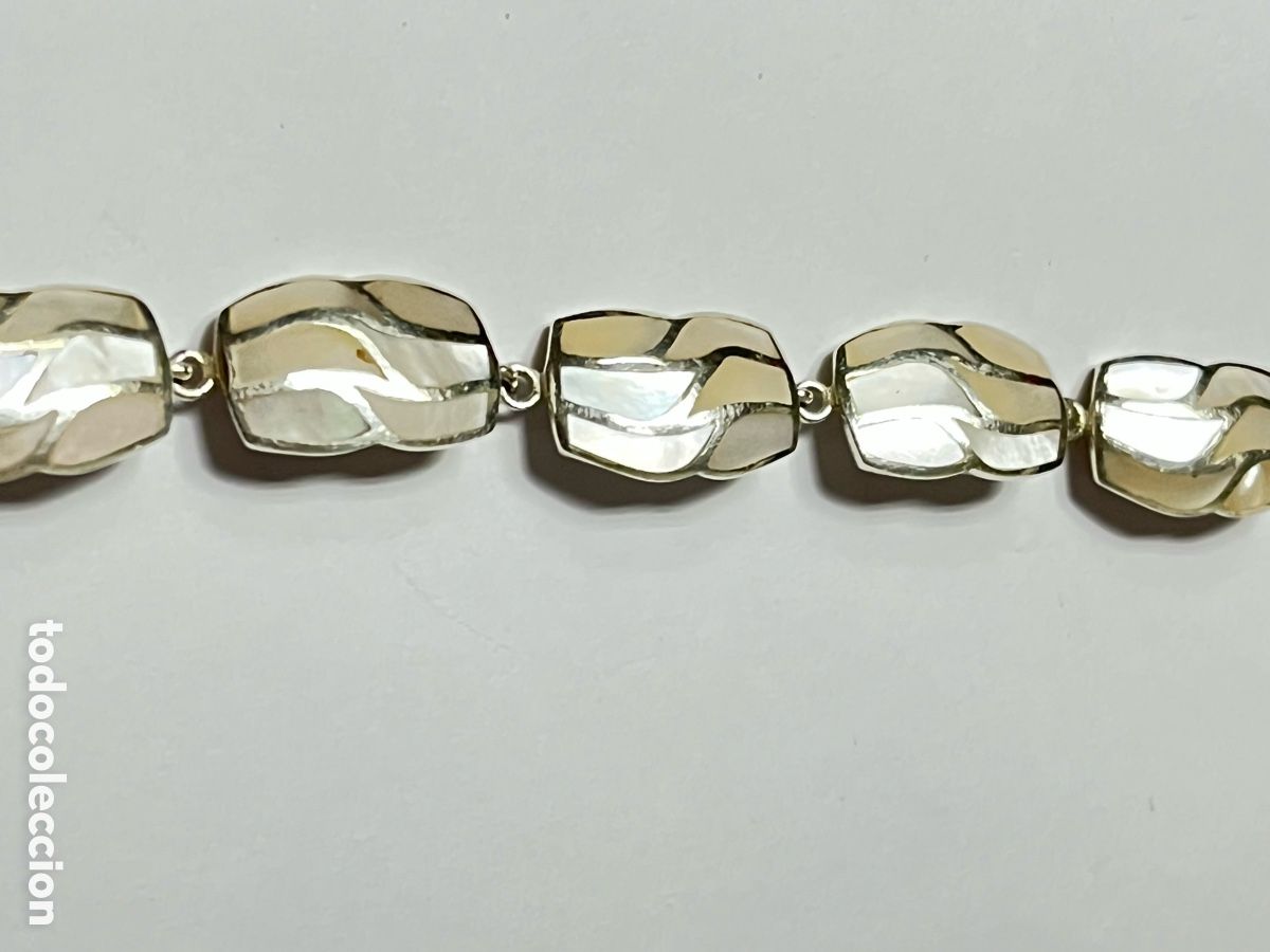 Joyeria: Pulsera de plata y n&aacute;car Pul95 - Foto 5