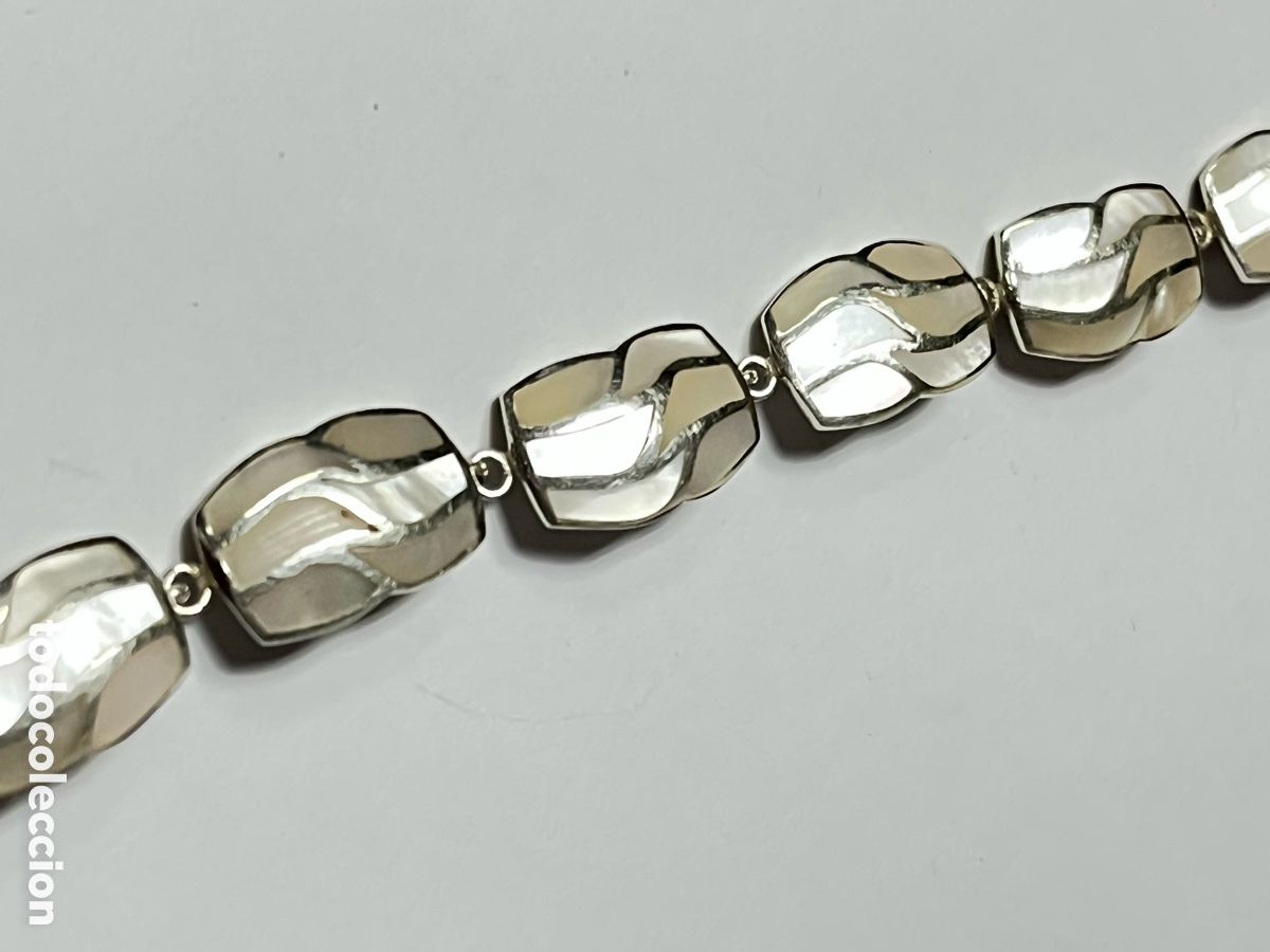 Joyeria: Pulsera de plata y n&aacute;car Pul95 - Foto 6