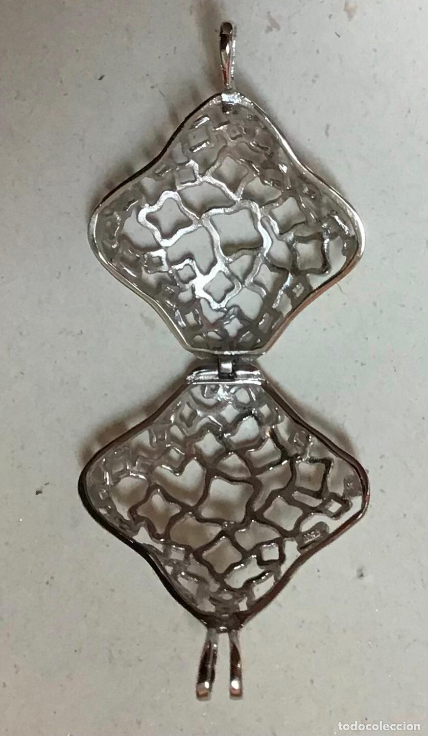 Joyeria: COLGANTE-GUARDAPELO DE PLATA - Foto 2