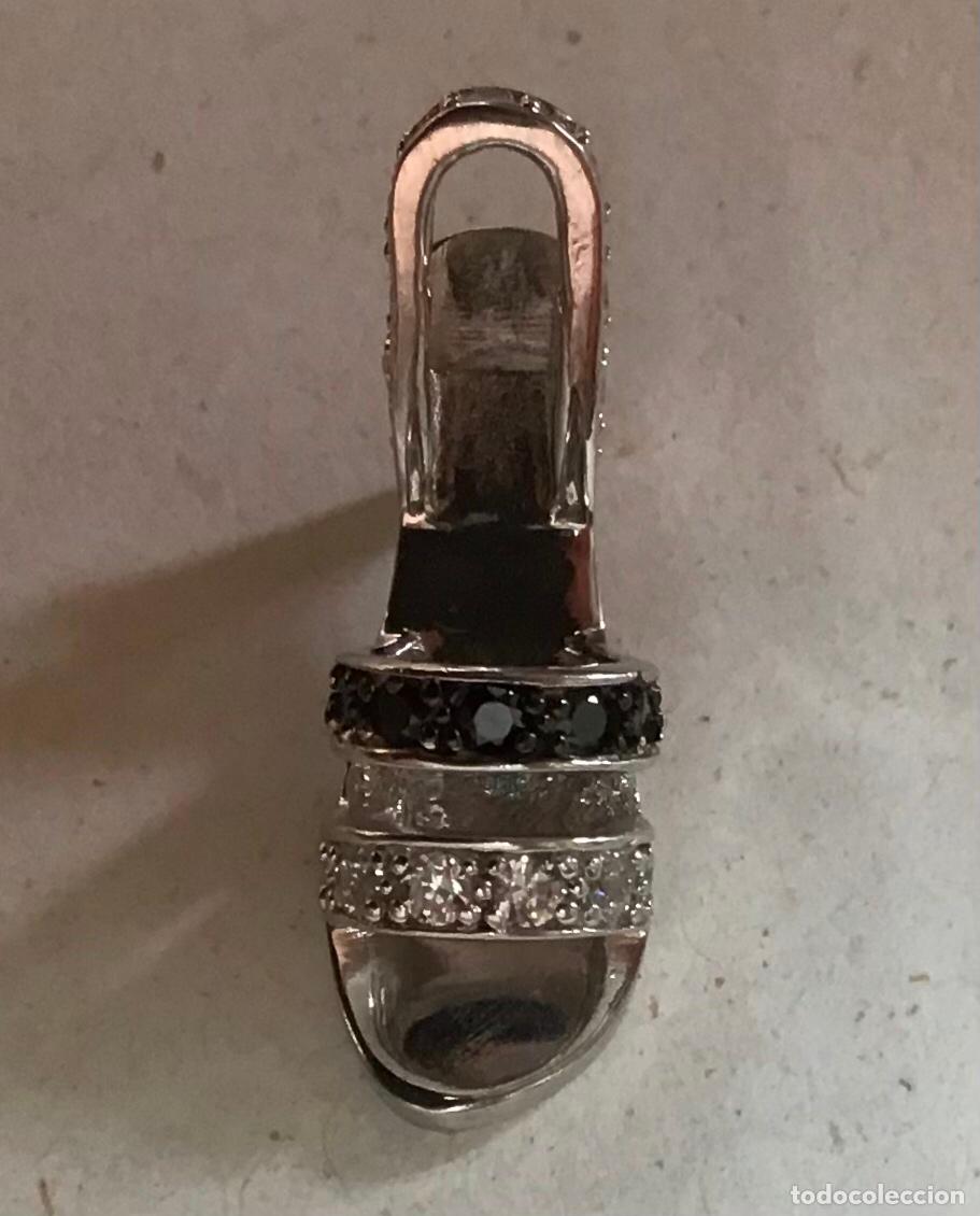 Joyeria: ZAPATO, COLGANTE DE PLATA CON CIRCONIOS - Foto 3