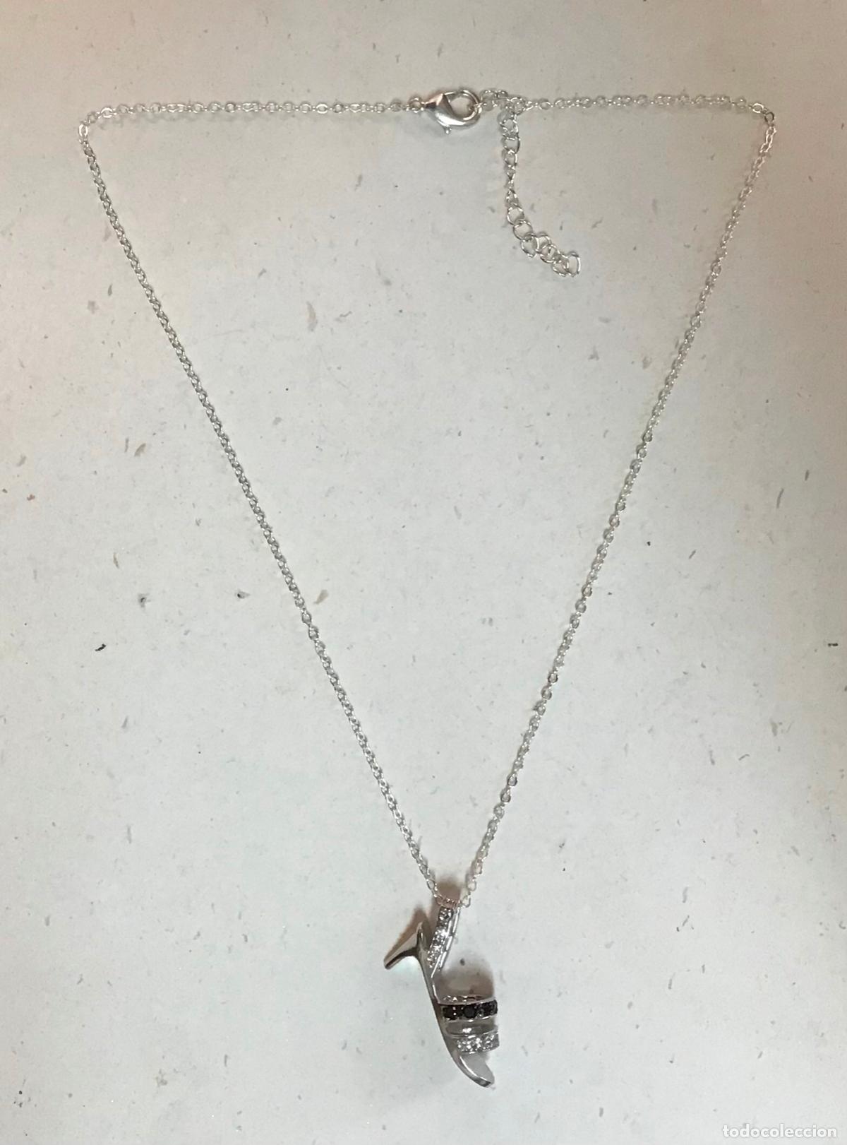 Joyeria: ZAPATO, COLGANTE DE PLATA CON CIRCONIOS - Foto 4