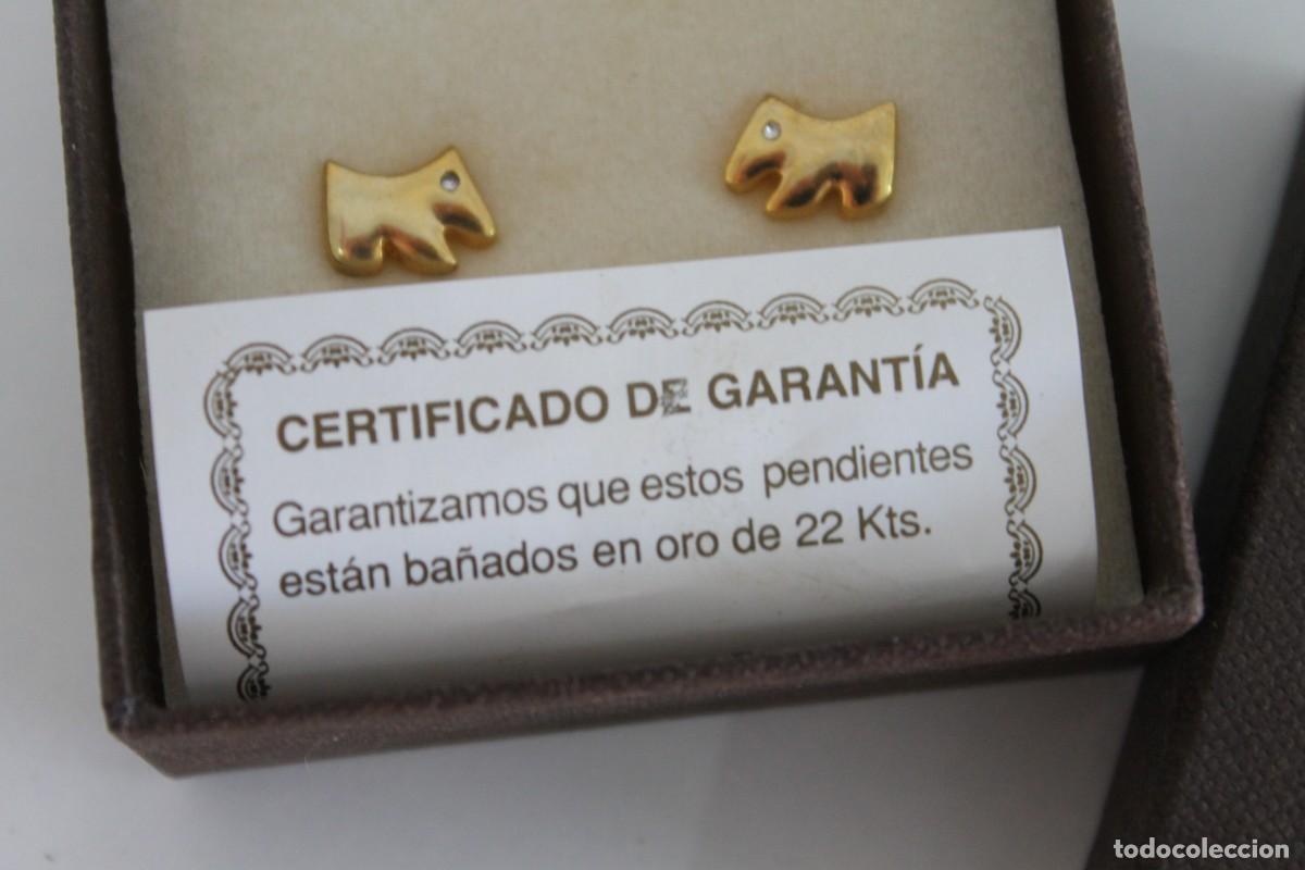 Joyeria: PENDIENTES BA&Ntilde;ADOS EN ORO DE 22 KTS - Foto 3