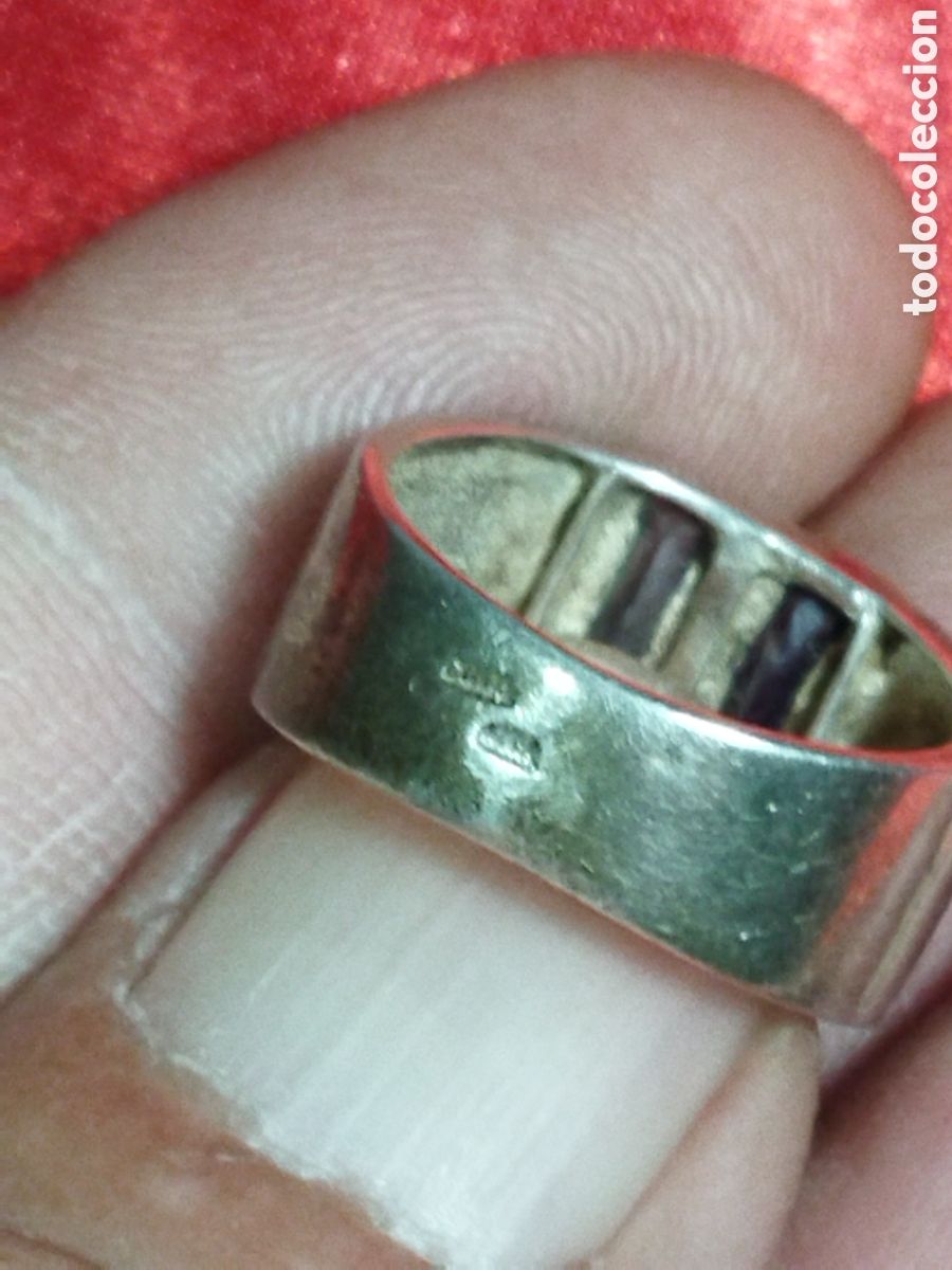 Joyeria: Anillo de plata y amatista - Foto 5