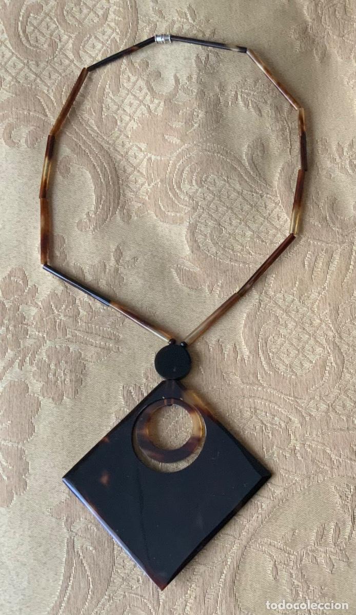 Joyeria: COLLAR CON COLGANTE DE CAREY NATURAL - Foto 4