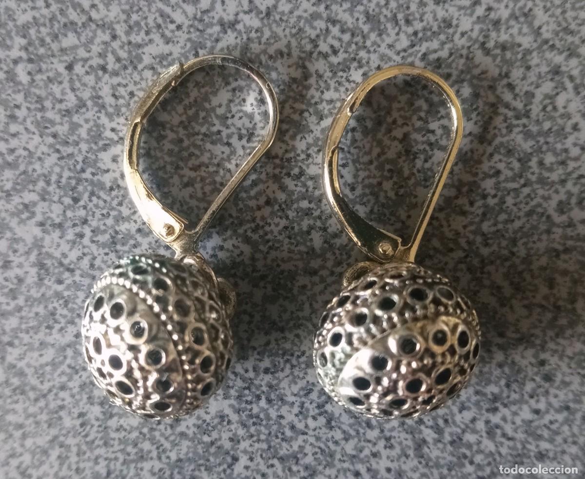 Joyeria: Lote cadena pendientes de plata - Foto 5
