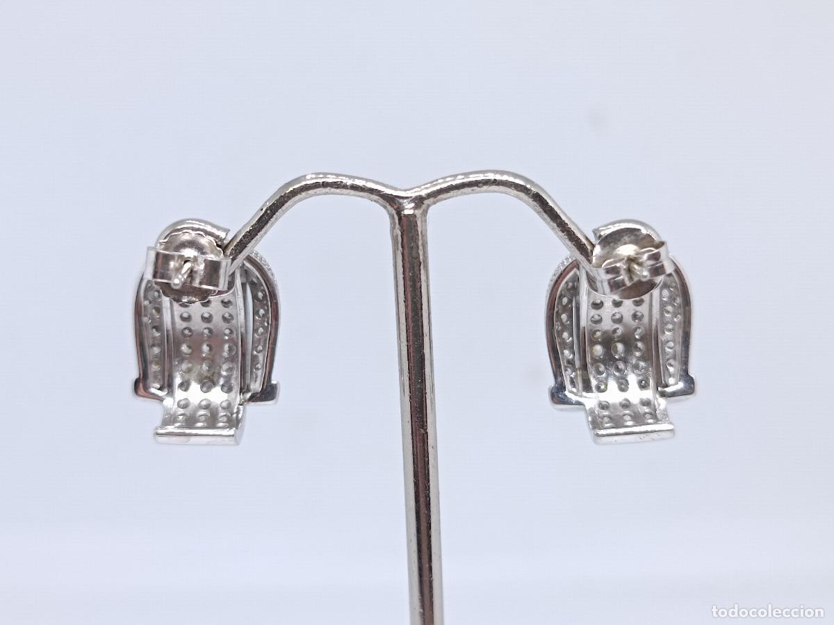Joyeria: Maravillosos pendientes en plata de ley contrastada con forma de cintur&oacute;n - Foto 5