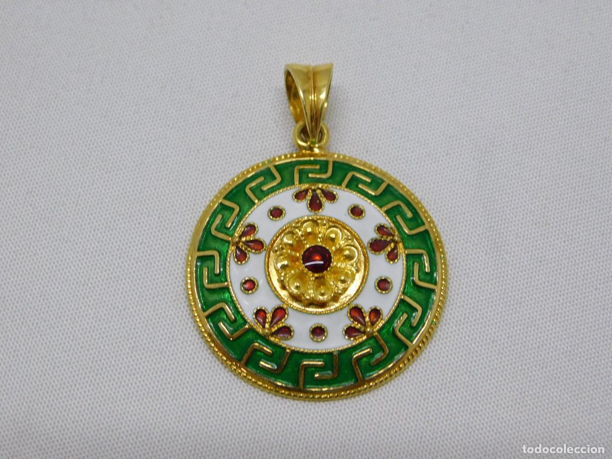 Joyeria: COLGANTE ESMALTE Y ORO 18K - Foto 2