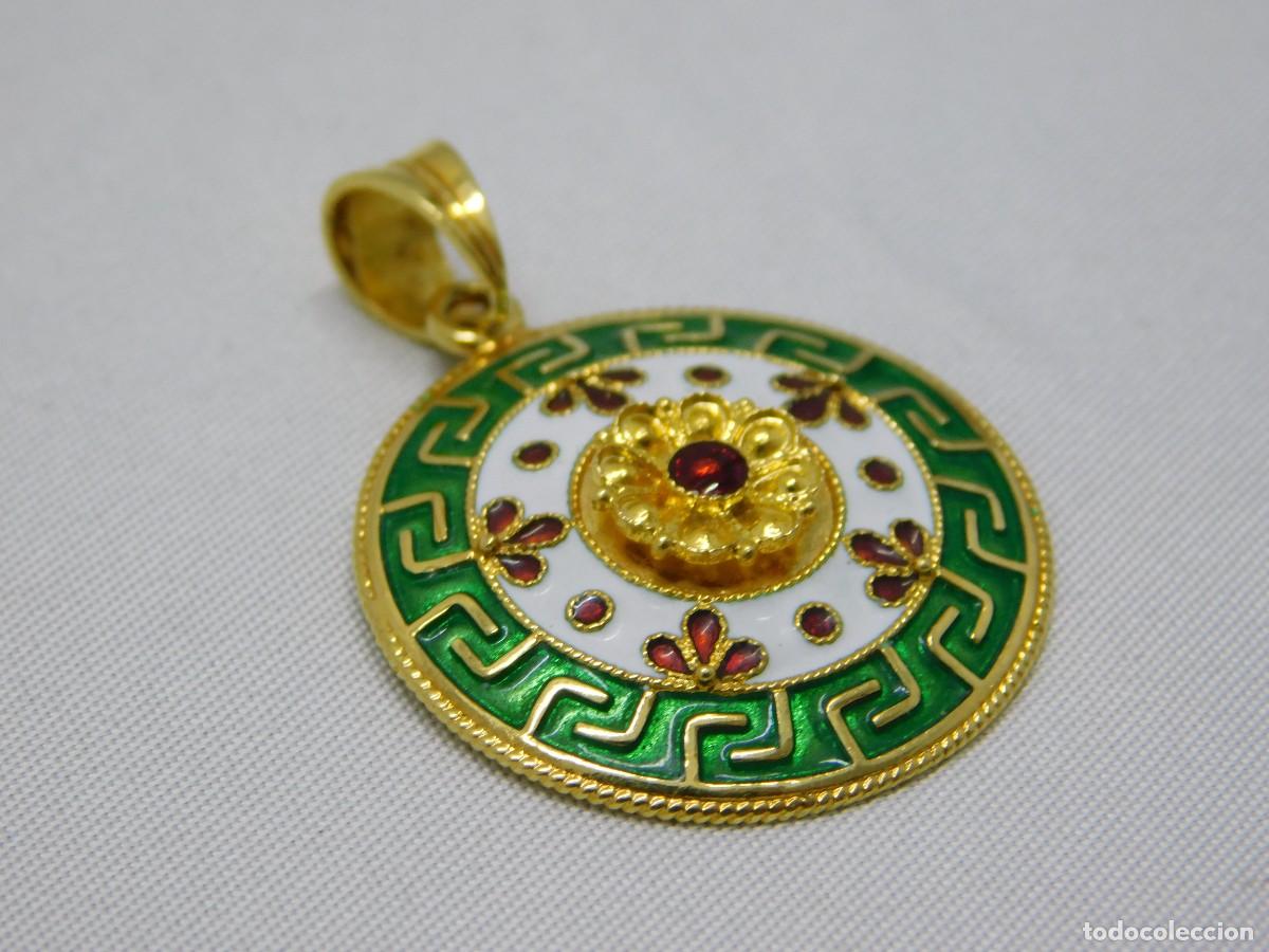 Joyeria: COLGANTE ESMALTE Y ORO 18K - Foto 3