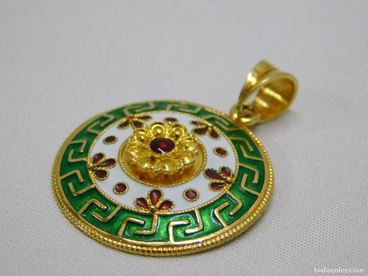 Joyeria: COLGANTE ESMALTE Y ORO 18K - Foto 4
