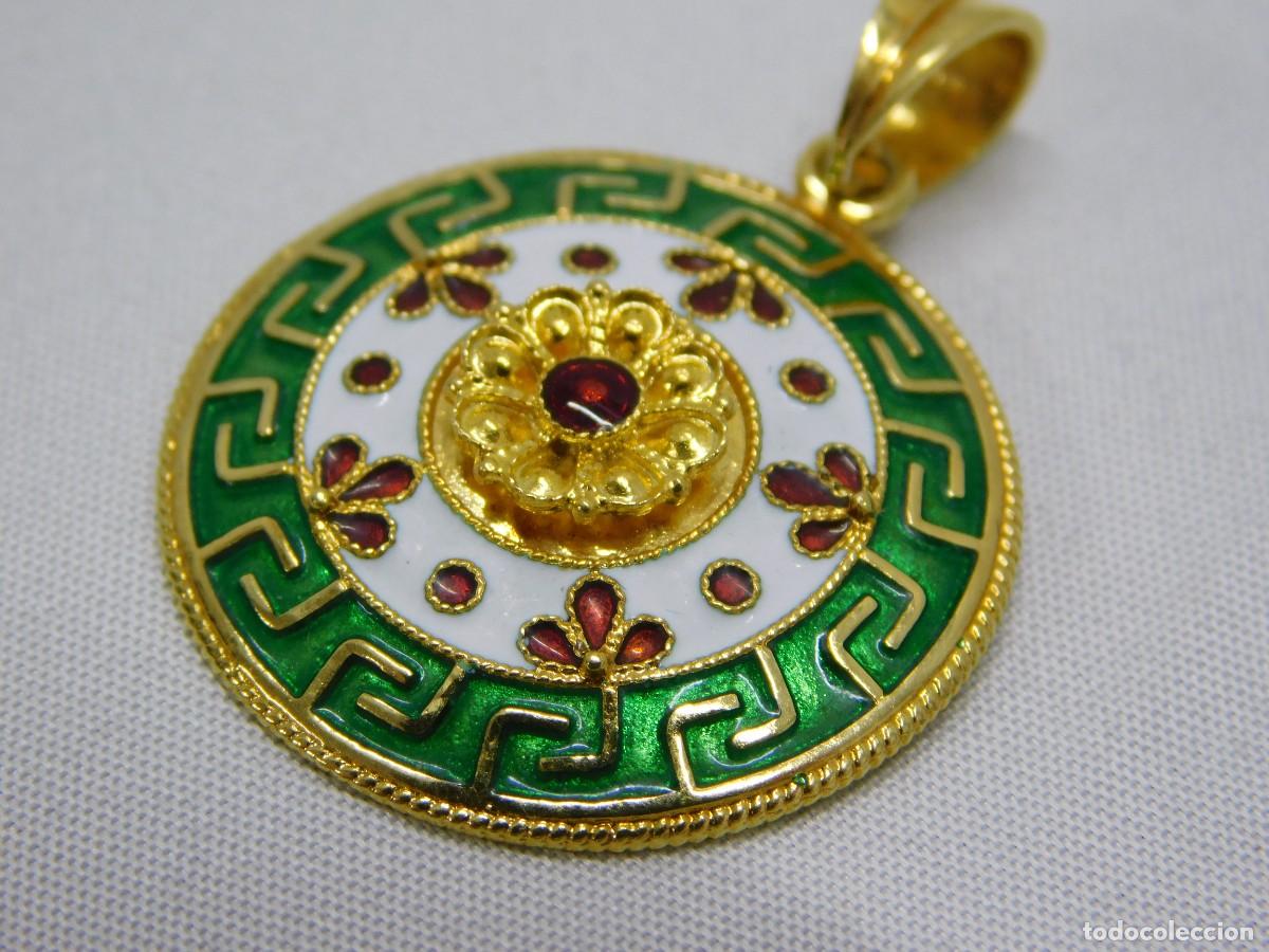 Joyeria: COLGANTE ESMALTE Y ORO 18K - Foto 5