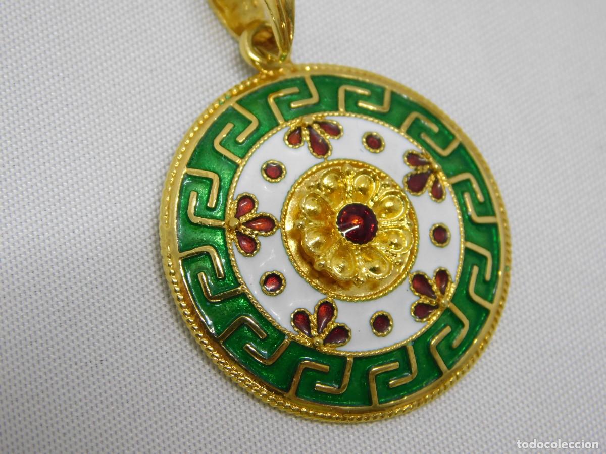 Joyeria: COLGANTE ESMALTE Y ORO 18K - Foto 6