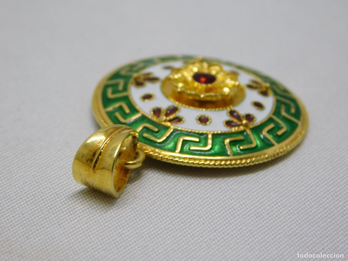 Joyeria: COLGANTE ESMALTE Y ORO 18K - Foto 7