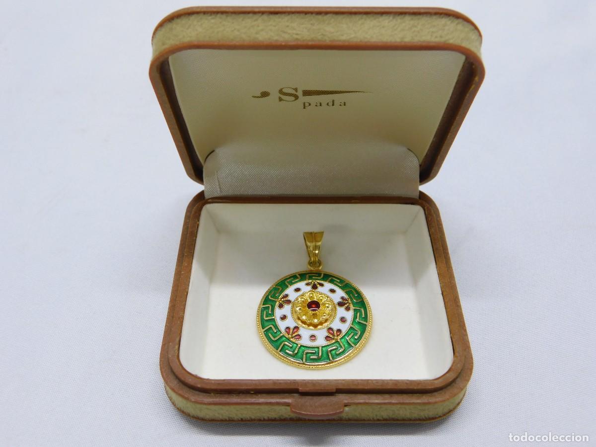 Joyeria: COLGANTE ESMALTE Y ORO 18K - Foto 10