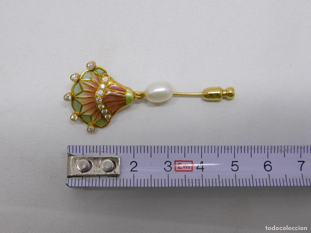 Joyeria: BROCHE ORO 18K Y PEDRERIA - Foto 12