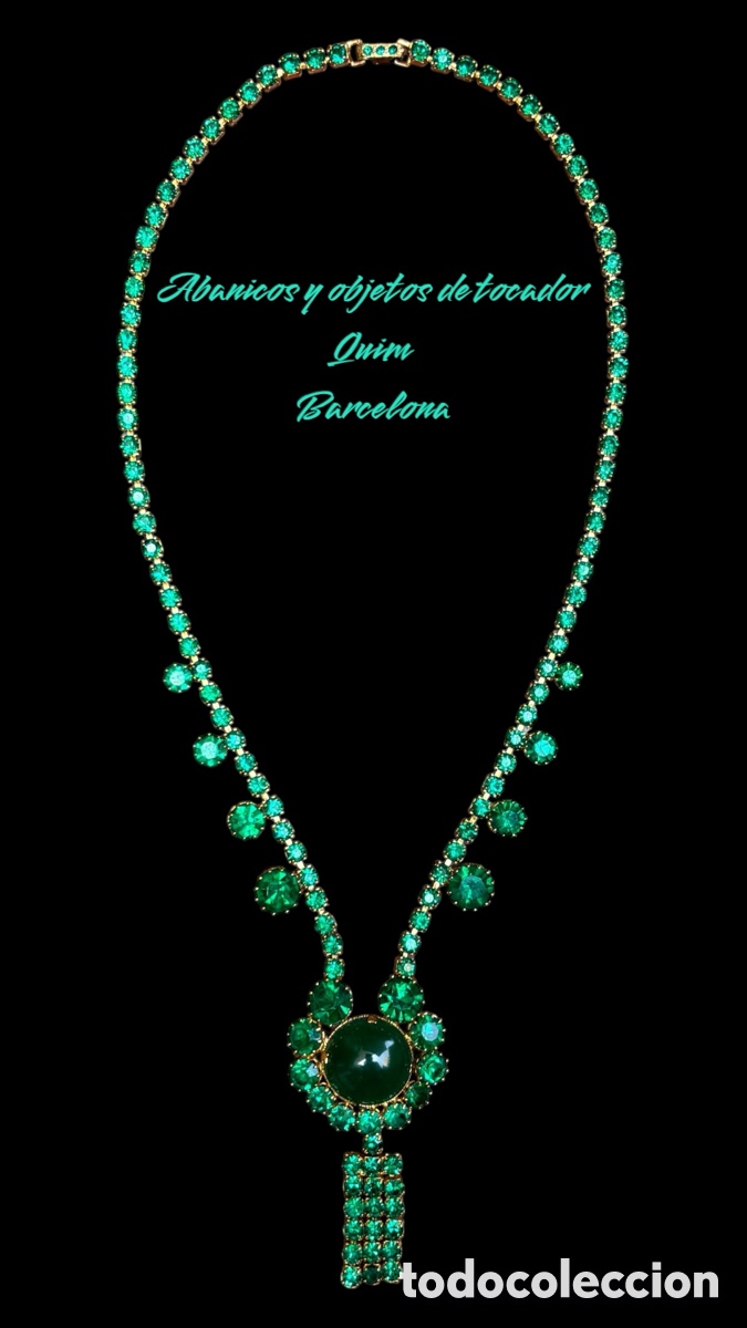 Joyeria: ESPECTACULAR COLLAR GARGANTILLA 1940-60,S - Foto 2