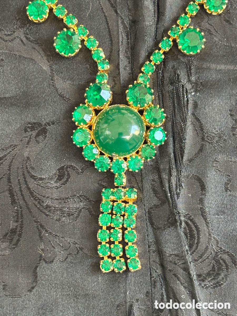 Joyeria: ESPECTACULAR COLLAR GARGANTILLA 1940-60,S - Foto 4