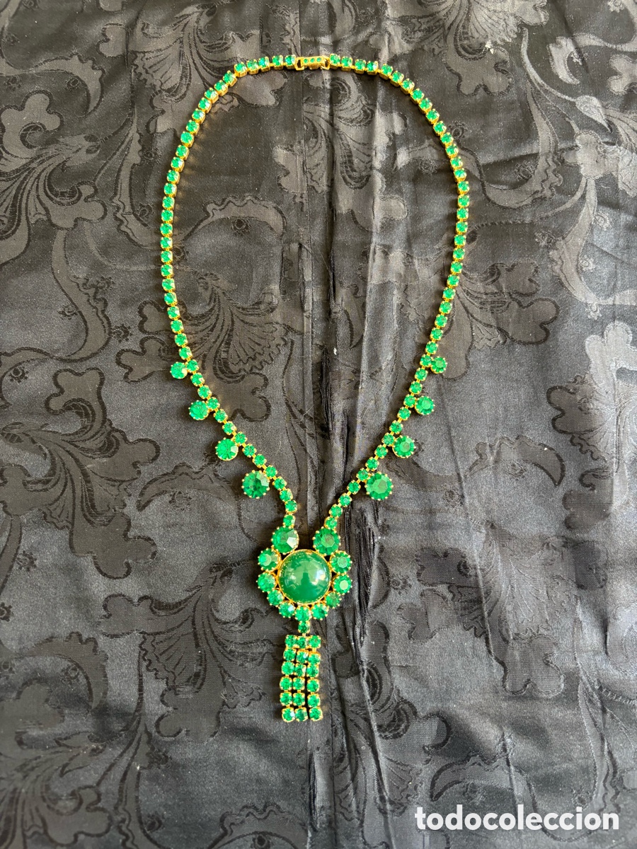 Joyeria: ESPECTACULAR COLLAR GARGANTILLA 1940-60,S - Foto 5