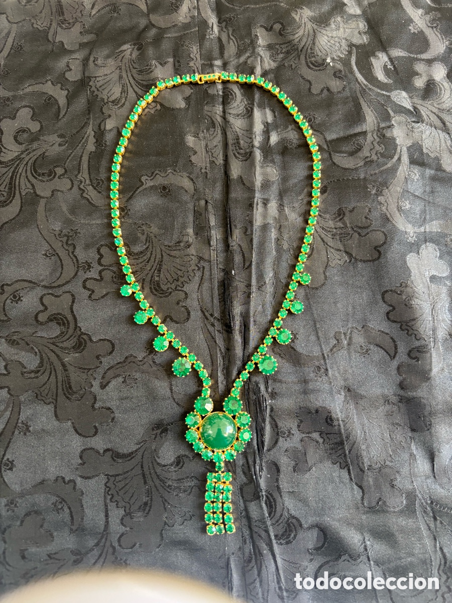 Joyeria: ESPECTACULAR COLLAR GARGANTILLA 1940-60,S - Foto 6