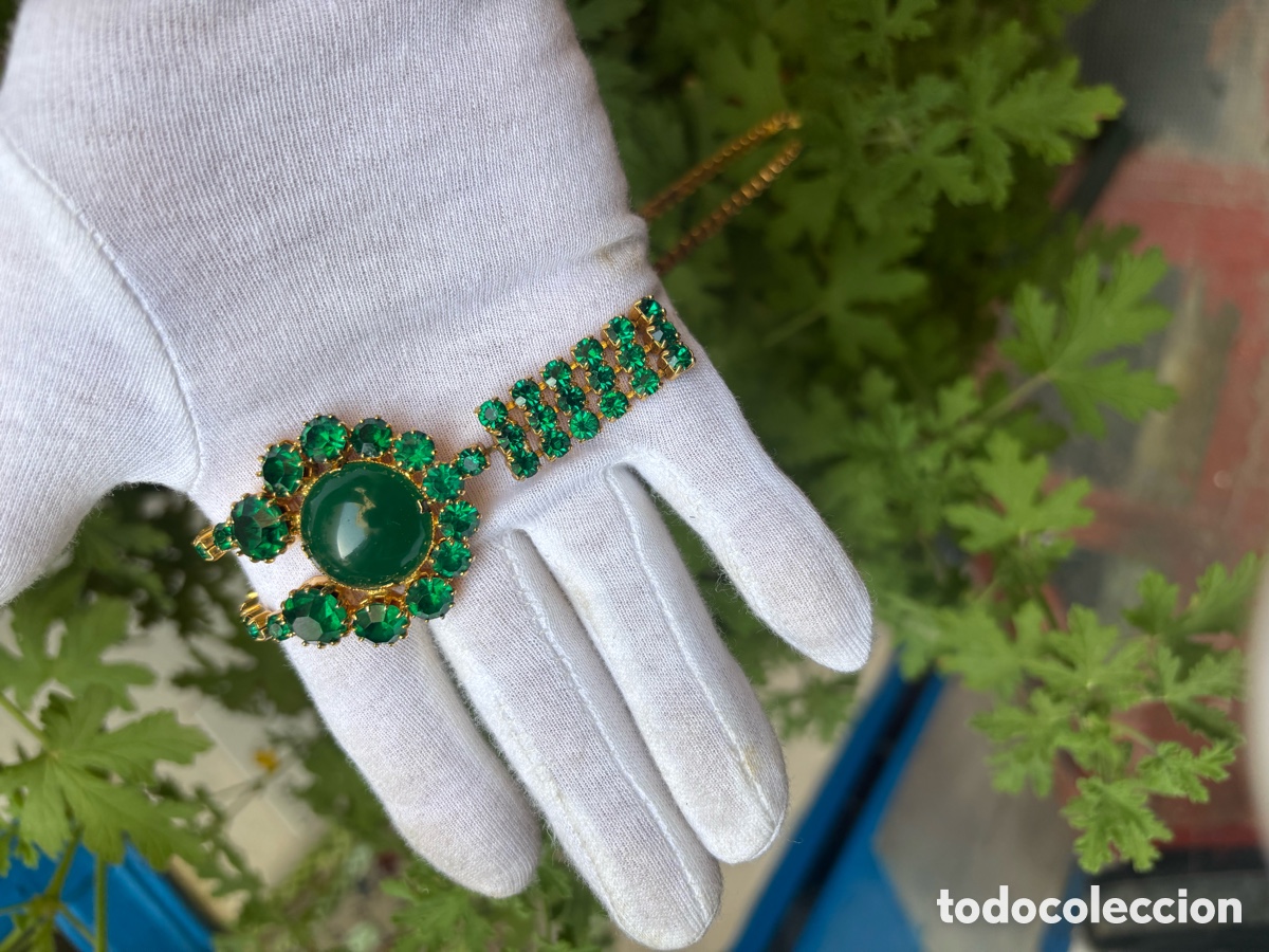 Joyeria: ESPECTACULAR COLLAR GARGANTILLA 1940-60,S - Foto 10