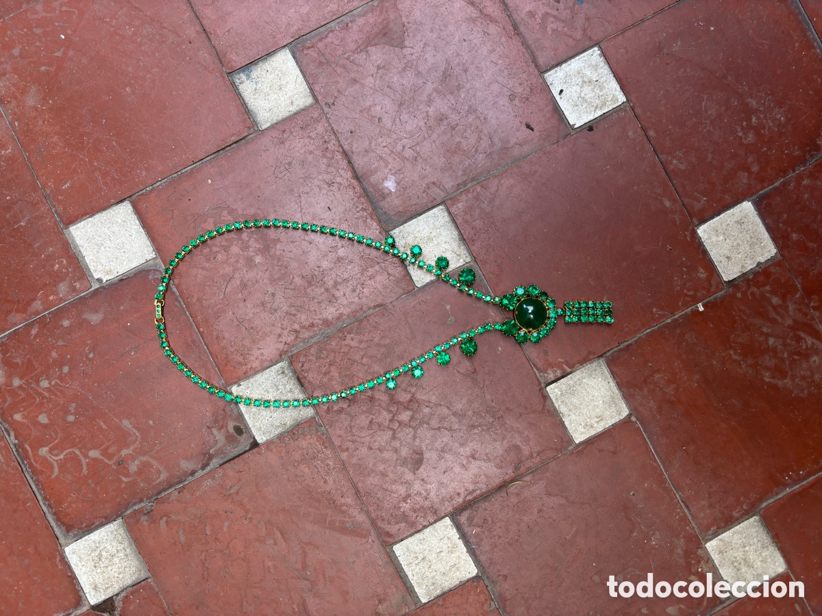 Joyeria: ESPECTACULAR COLLAR GARGANTILLA 1940-60,S - Foto 16