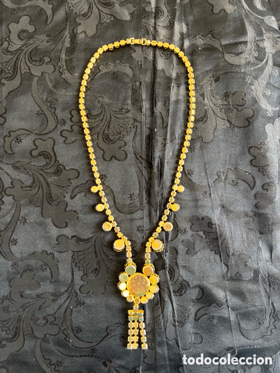 Joyeria: ESPECTACULAR COLLAR GARGANTILLA 1940-60,S - Foto 17