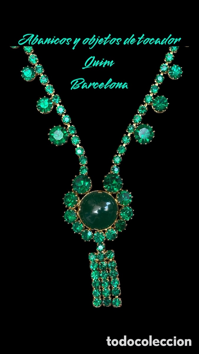 Joyeria: ESPECTACULAR COLLAR GARGANTILLA 1940-60,S - Foto 1
