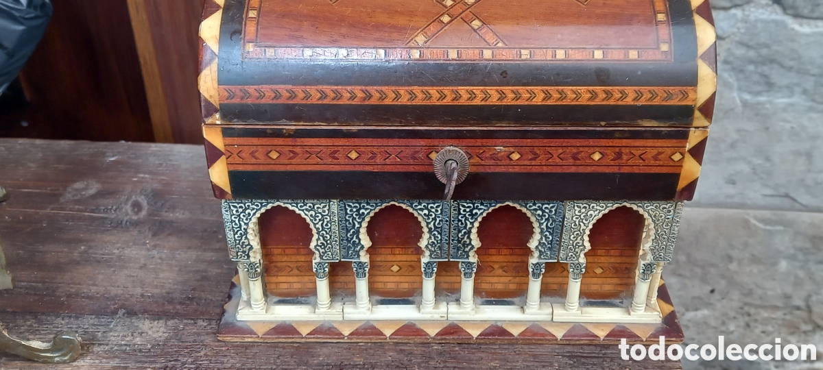Joyeria: Caja Joyero De Marqueteria - Foto 5