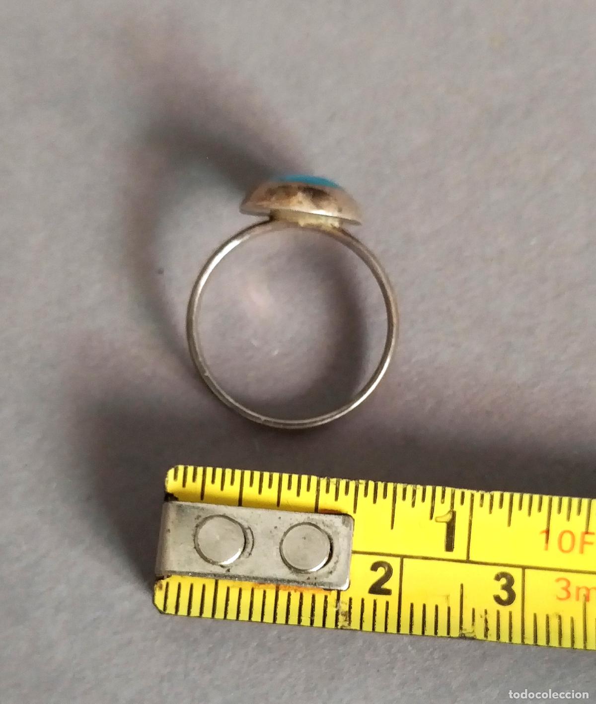 Joyeria: Anillo de plata de ley contrastada. - Foto 4