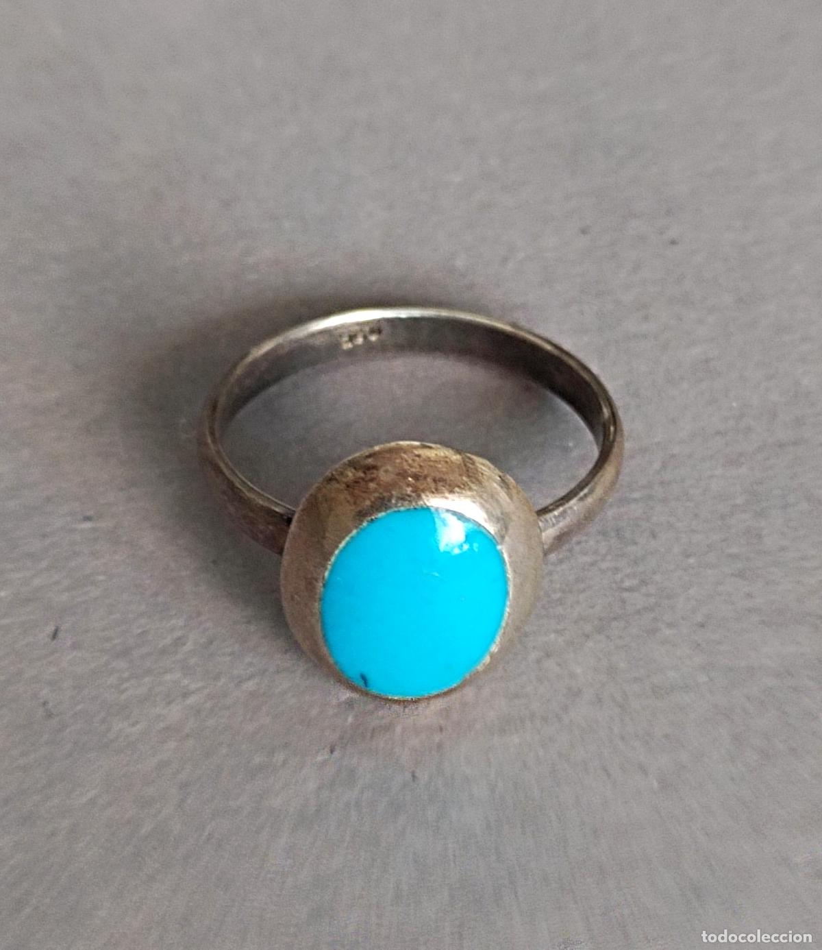 Joyeria: Anillo de plata de ley contrastada. - Foto 1