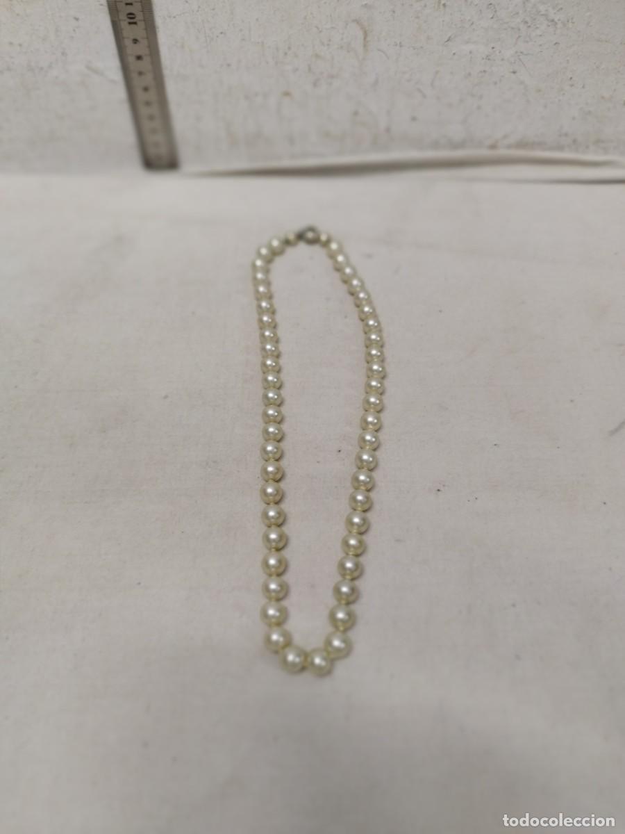 Joyeria: Antiguo collar de perlas a identif98icar. - Foto 1