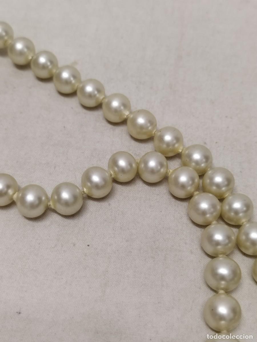 Joyeria: Antiguo collar de perlas a identif98icar. - Foto 5