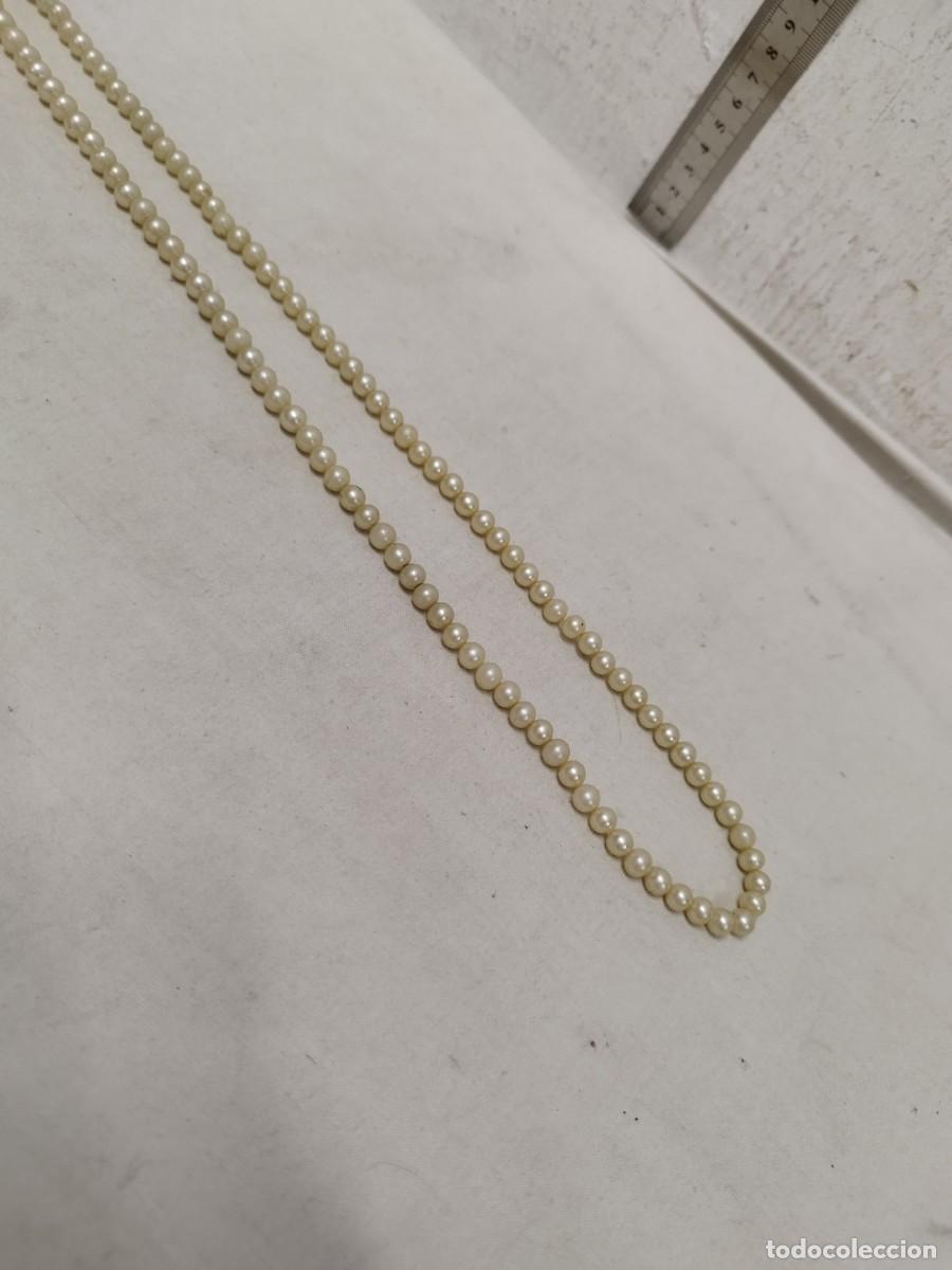 Joyeria: Antiguo collar de perlas a identif98icar. - Foto 5