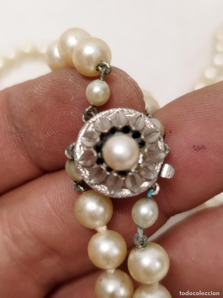 Joyeria: Antiguo collar de perlas a identif98icar. - Foto 3