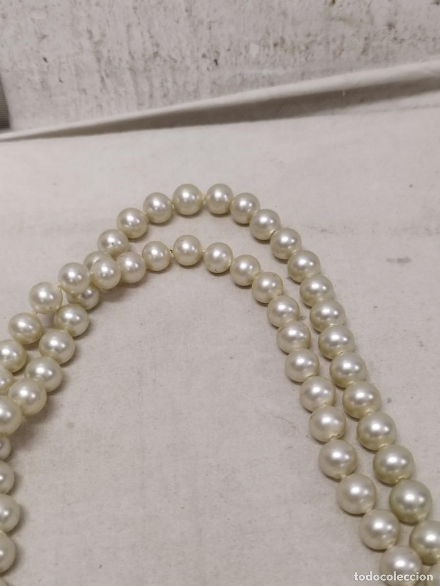 Joyeria: Antiguo collar de perlas a identificar. - Foto 4