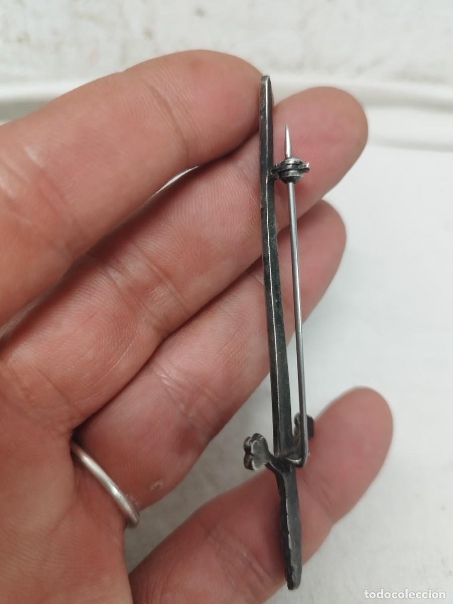 Joyeria: Antiguo broche en forma de espada. - Foto 5