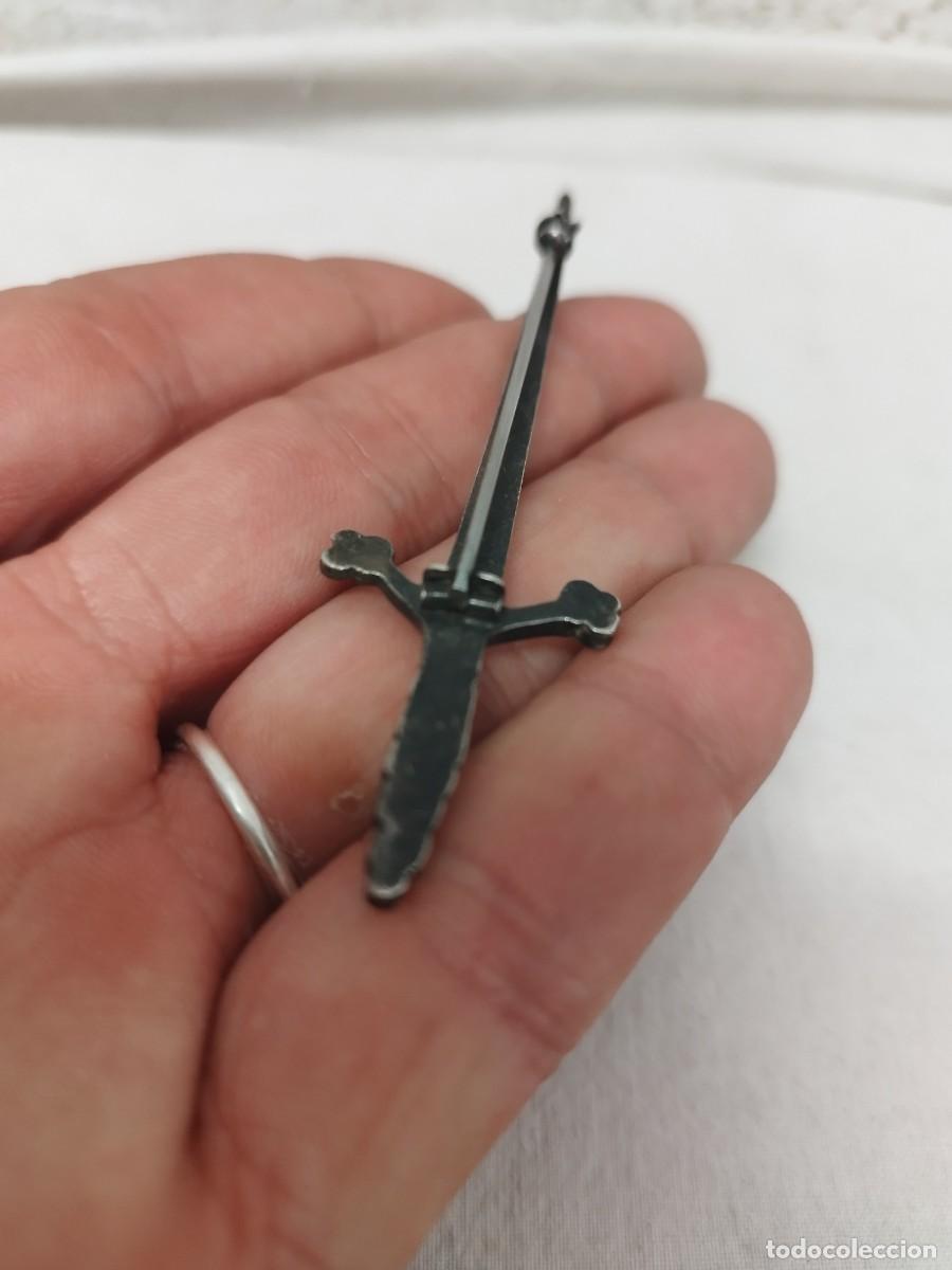 Joyeria: Antiguo broche en forma de espada. - Foto 7
