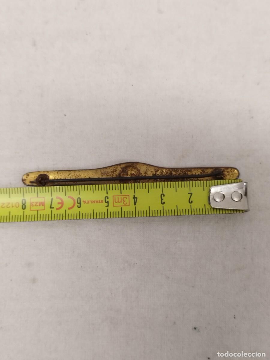 Joyeria: Antiguo broche damasquinado Toledo. - Foto 6