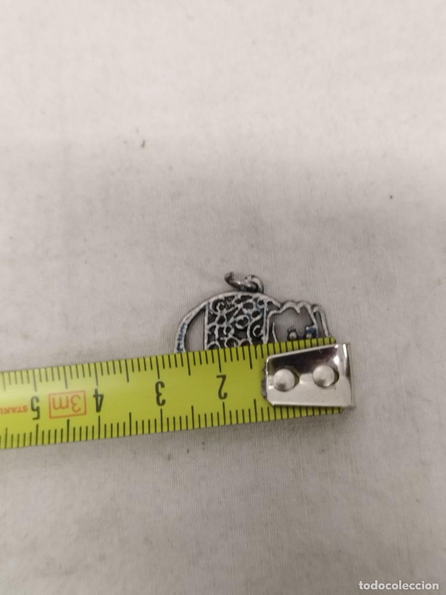 Joyeria: Antiguo colgante en forma de elefante. - Foto 4