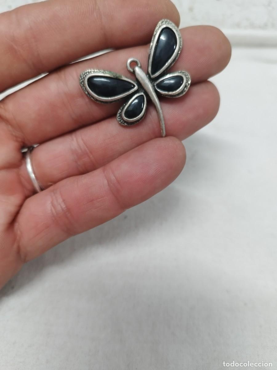 Joyeria: Antiguo colgante en forma de mariposa. - Foto 1