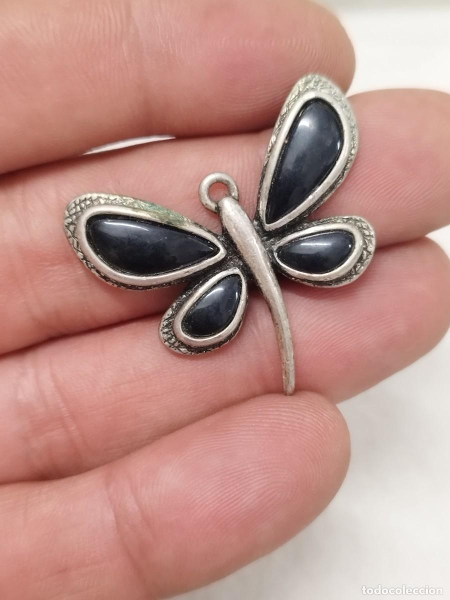 Joyeria: Antiguo colgante en forma de mariposa. - Foto 2
