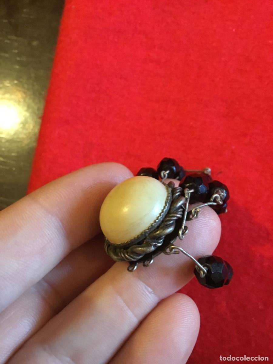 Joyeria: Antiguo broche azabaches y filigrana - Foto 4