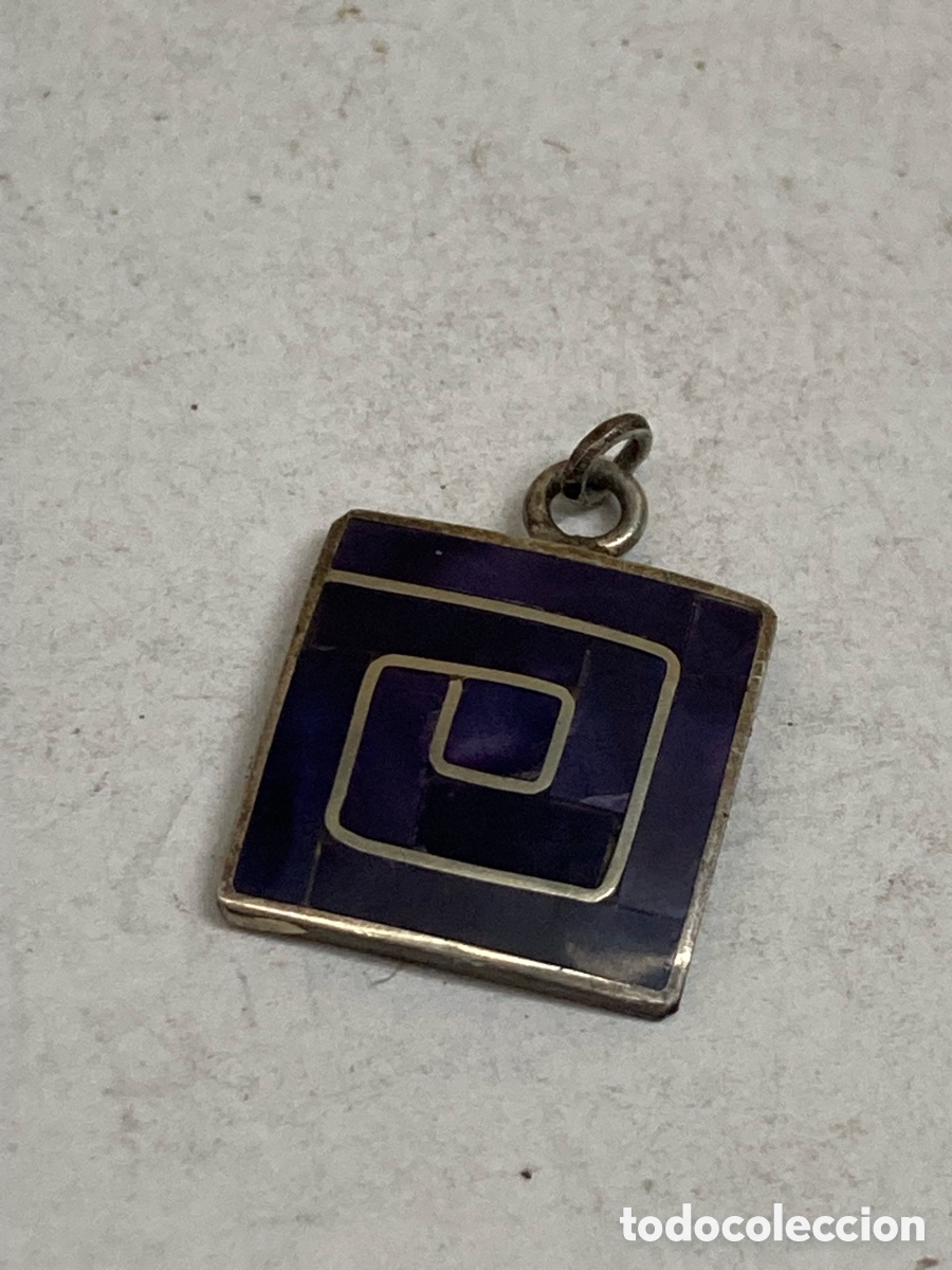 Joyeria: Colgante de plata esmeraldo C338 - Foto 1