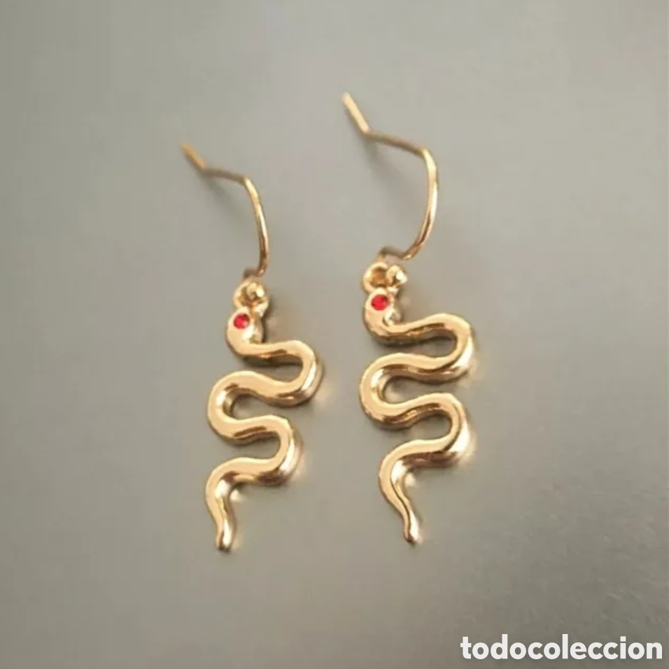 Joyeria: PRECIOSOS PENDIENTES EN FORMA DE SERPIENTE. REF S5 EOS PENDIENTES 240625 - Foto 1