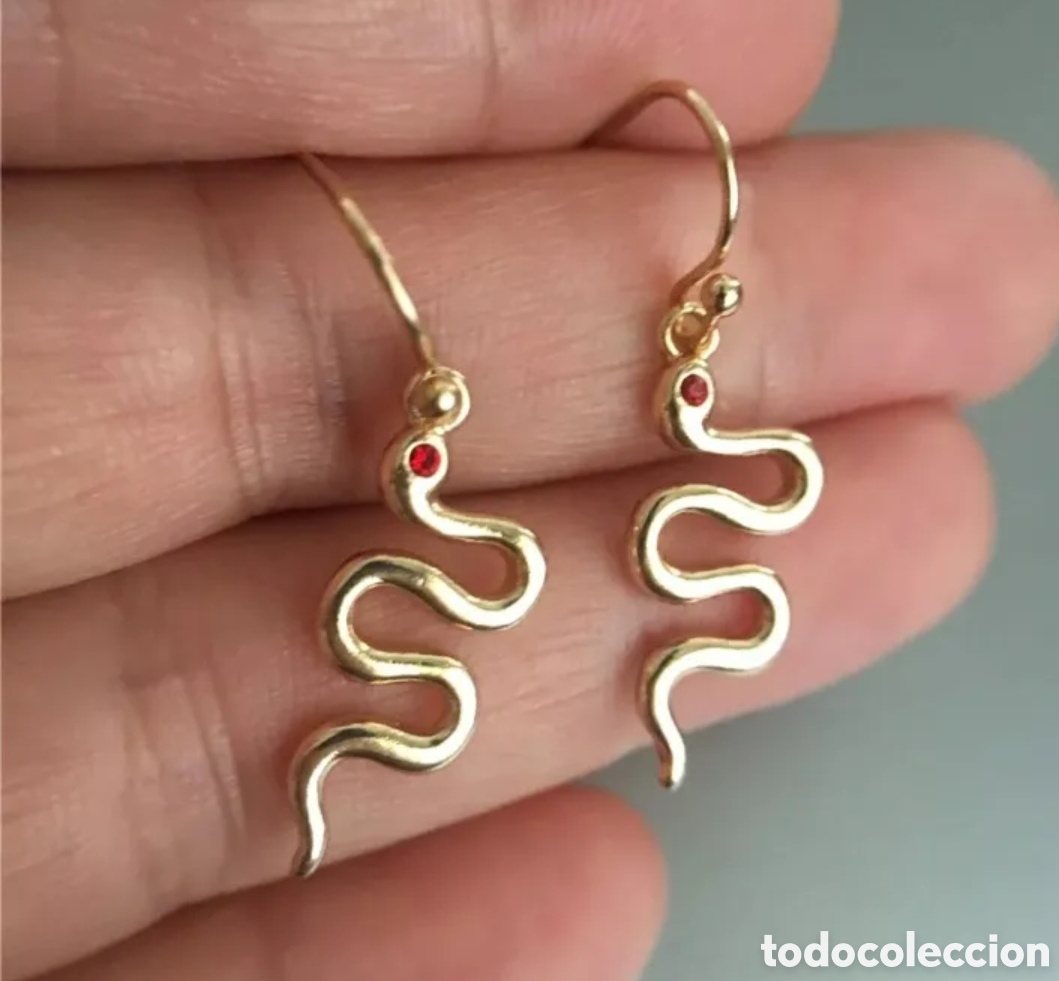 Joyeria: PRECIOSOS PENDIENTES EN FORMA DE SERPIENTE. REF S4 EOS PENDIENTES 240625 - Foto 3