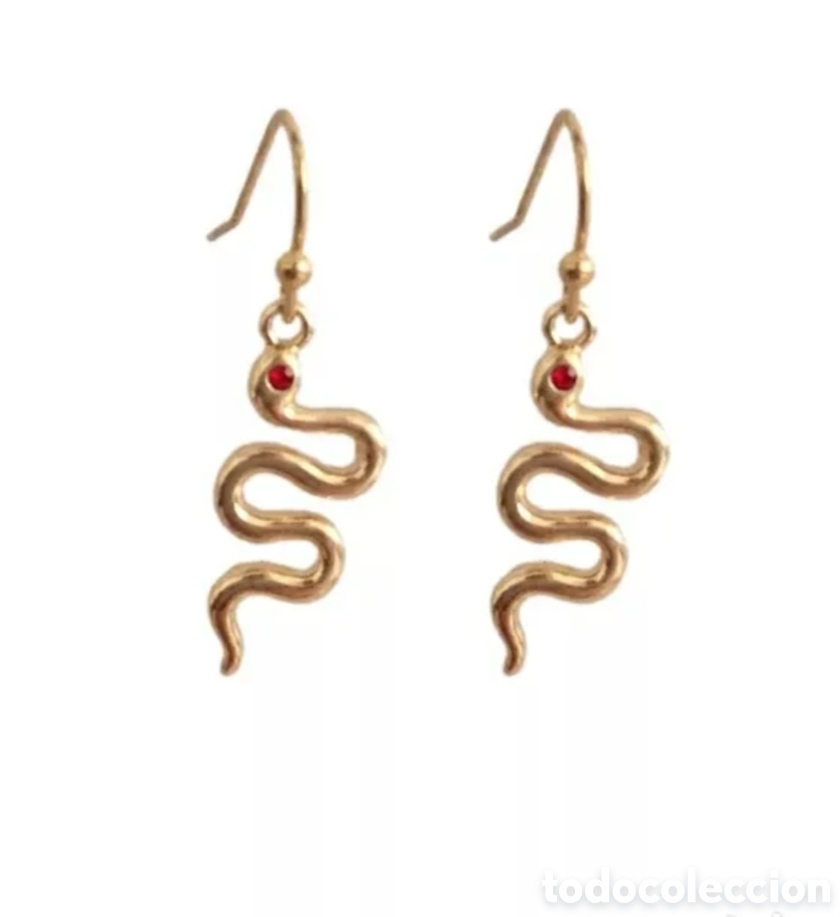 Joyeria: PRECIOSOS PENDIENTES EN FORMA DE SERPIENTE. REF S4 EOS PENDIENTES 240625 - Foto 1