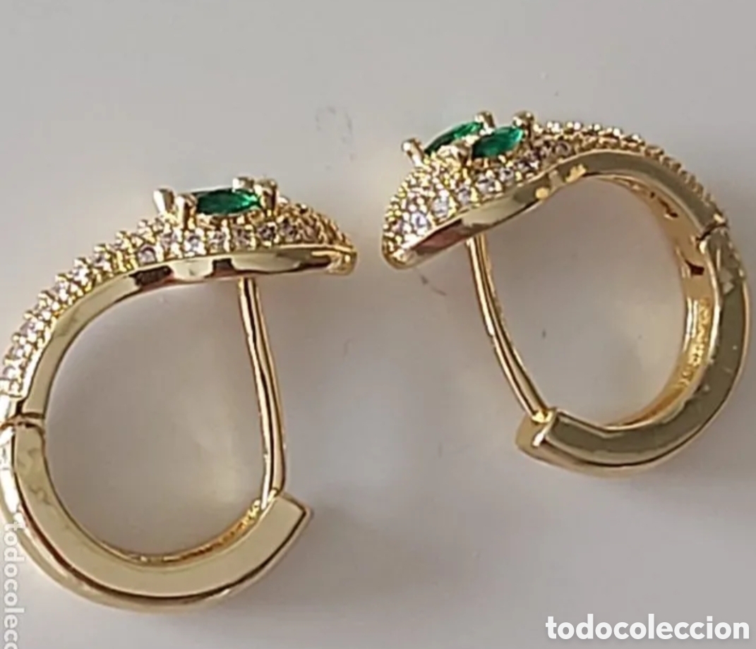 Joyeria: PRECIOSOS PENDIENTES EN FORMA DE SERPIENTE. REF S6 EOS PENDIENTES 240625 - Foto 2