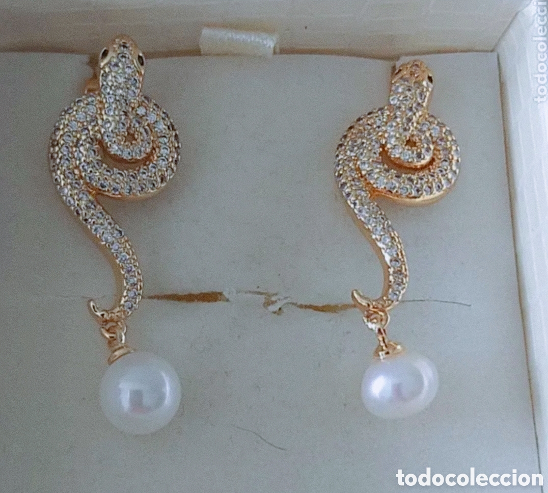 Joyeria: PRECIOSOS PENDIENTES EN FORMA DE SERPIENTE. REF S6 EOS PENDIENTES 240625 - Foto 2