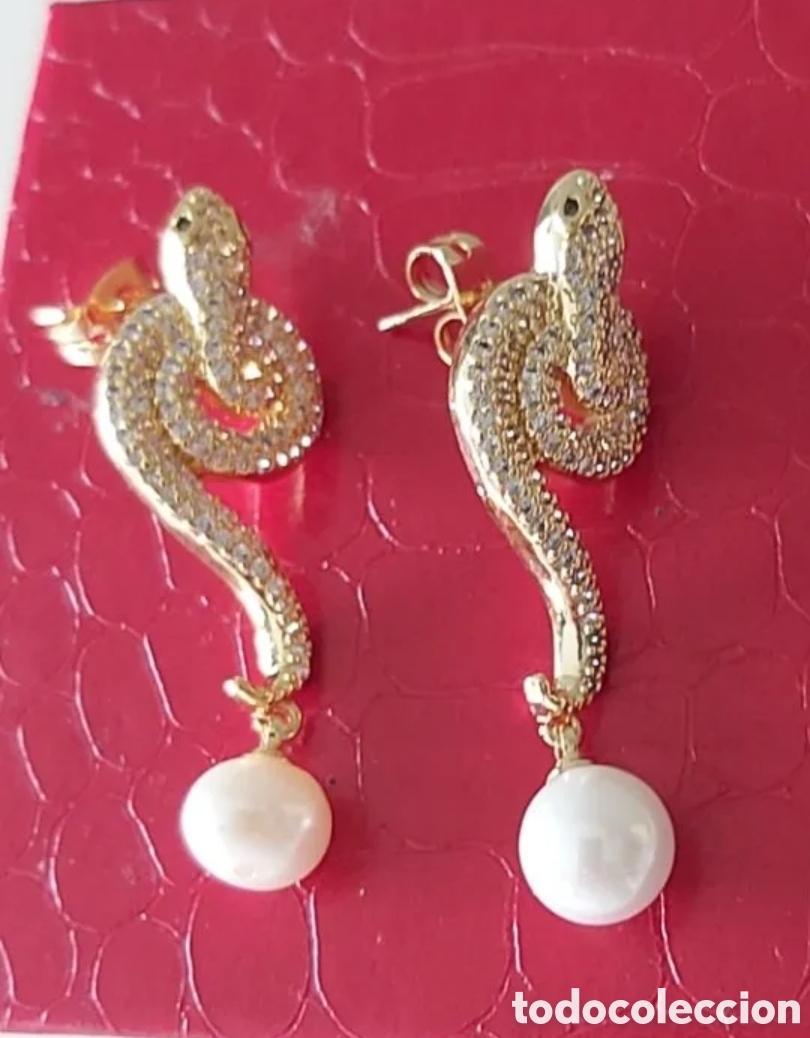 Joyeria: PRECIOSOS PENDIENTES EN FORMA DE SERPIENTE. REF S6 EOS PENDIENTES 240625 - Foto 5