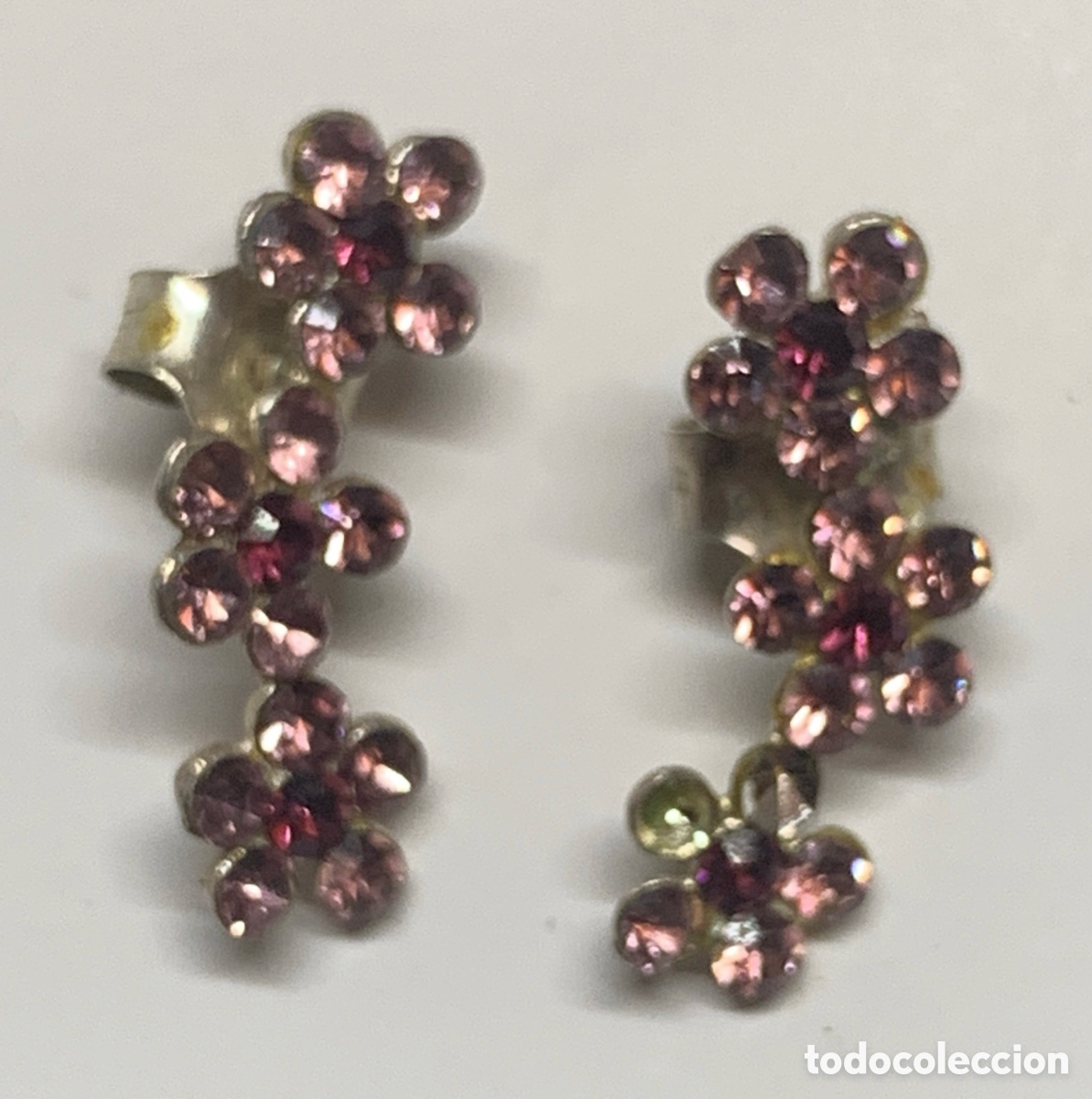 Joyeria: Pendientes de Plata con Circonitas Leer Descripcion - Foto 3