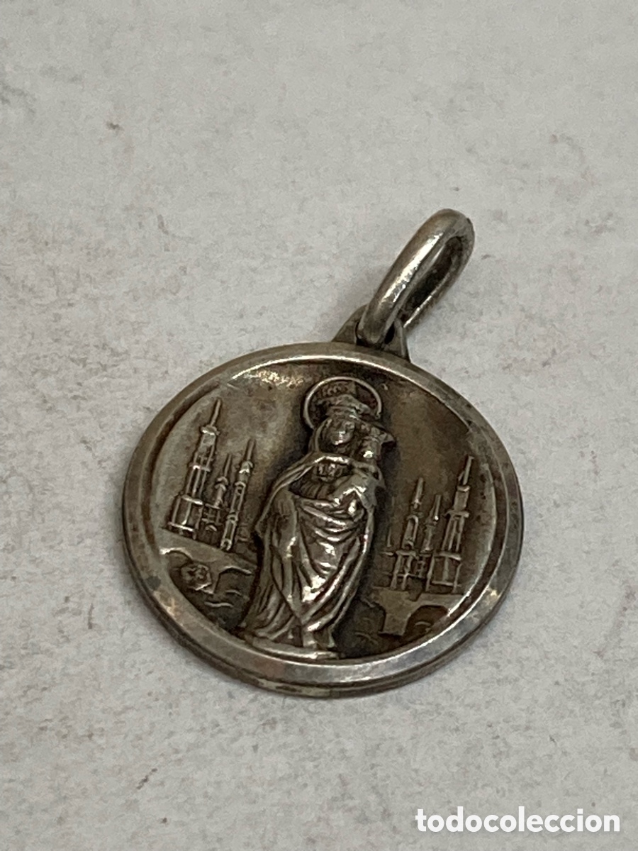 Joyeria: Medalla de plata religioso C338 - Foto 1